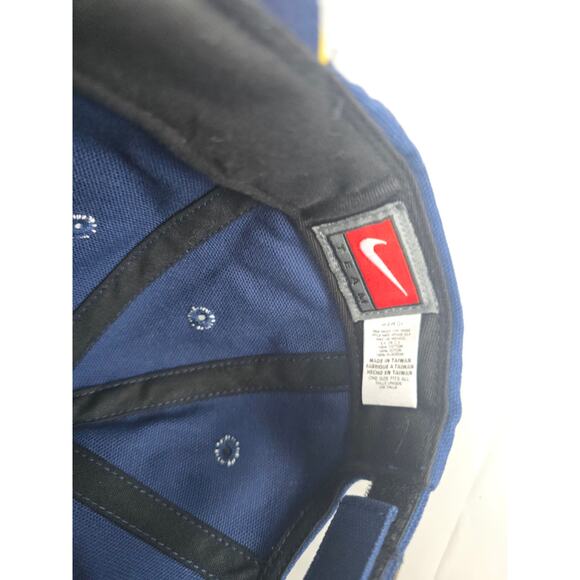 Vintage Nike Michigan Wolverines Snapback Hat 90's - Picture 8 of 12